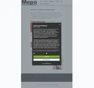 Kleine Seitenvorschau von mepo-autoteile.de