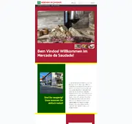 Kleine Seitenvorschau von mercadosaudade.de
