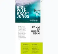 Kleine Seitenvorschau von karriere.kraftjungs.de