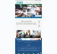 Kleine Seitenvorschau von rwi-mv.de