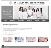 Kleine Seitenvorschau von doktor-winter.de