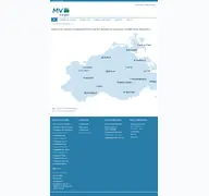 Kleine Seitenvorschau von mv-justiz.de