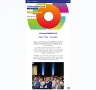 Kleine Seitenvorschau von lokalmedientage.de
