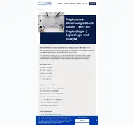 Kleine Seitenvorschau von nephrocare-moenchengladbach.de