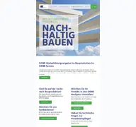 Kleine Seitenvorschau von dgnb-navigator.de
