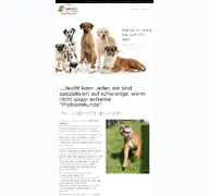 Kleine Seitenvorschau von hundehotel-nickenich.de