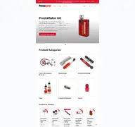 Kleine Seitenvorschau von prestacycle.de