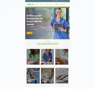 Kleine Seitenvorschau von vivocare-software.de
