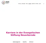 Kleine Seitenvorschau von jobs.netzwerk-esn.de