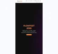 Kleine Seitenvorschau von flowfest.de
