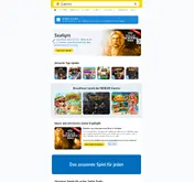 Kleine Seitenvorschau von games.web.de
