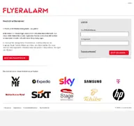 Kleine Seitenvorschau von flyeralarm.mitarbeiterangebote.de