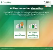 Kleine Seitenvorschau von oncomap.de