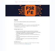 Kleine Seitenvorschau von i2e.fsr.haw-hamburg.de