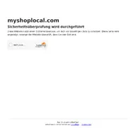 Kleine Seitenvorschau von myshoplocal.com