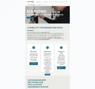 Kleine Seitenvorschau von eulektro.de