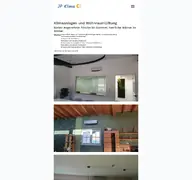 Kleine Seitenvorschau von jpklima.de