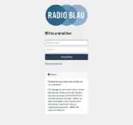 Kleine Seitenvorschau von radioblau.de