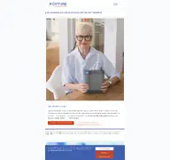 Kleine Seitenvorschau von optune.de