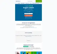 Kleine Seitenvorschau von opticalexpress.de