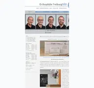 Kleine Seitenvorschau von orthopaedie-freiburg-sued.de