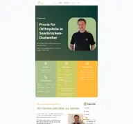 Kleine Seitenvorschau von orthopaedie-dudweiler.de