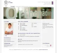 Kleine Seitenvorschau von orthopaedie-ebner.de