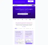Kleine Seitenvorschau von docusign.com