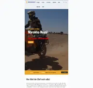 Kleine Seitenvorschau von endurado.de