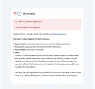 Kleine Seitenvorschau von secure.oesterreich.gv.at