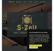 Kleine Seitenvorschau von s-zeitrestaurant.de