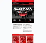 Kleine Seitenvorschau von saar-dojo.de