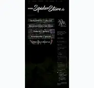 Kleine Seitenvorschau von spiderstore.de