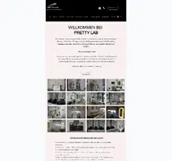 Kleine Seitenvorschau von prettylab.de