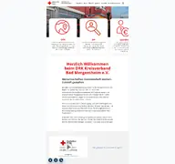 Kleine Seitenvorschau von drk-bad-mergentheim.de