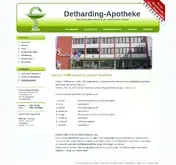 Kleine Seitenvorschau von xn--detharding-apotheke-warnemnde-bcd.de