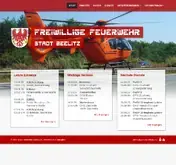 Kleine Seitenvorschau von feuerwehr-beelitz.de