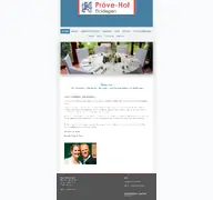 Kleine Seitenvorschau von proeve-hof.de