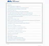 Kleine Seitenvorschau von jobs.dkfz.de