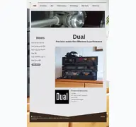 Kleine Seitenvorschau von dual-hifi.de