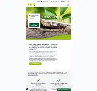 Kleine Seitenvorschau von fhp-holzpellets.de