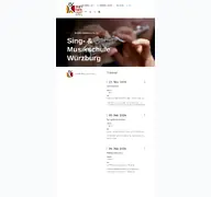 Kleine Seitenvorschau von musikschule-wuerzburg.de