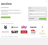 Kleine Seitenvorschau von schueco.mitarbeiterangebote.de
