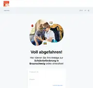 Kleine Seitenvorschau von schuelerbefoerderung.braunschweig.de