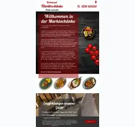 Kleine Seitenvorschau von xn--restaurant-marktschnke-j5b.de