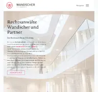 Kleine Seitenvorschau von rae-wandscher.de