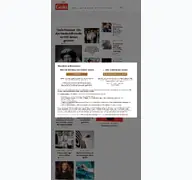 Kleine Seitenvorschau von gala.de