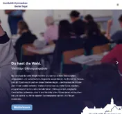 Kleine Seitenvorschau von humboldtschule-berlin.de