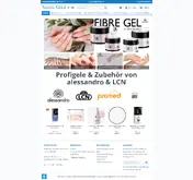 Kleine Seitenvorschau von nagel-gele.de