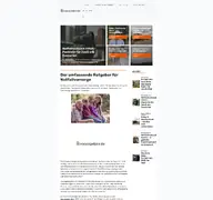Kleine Seitenvorschau von vorsorgeliste.de